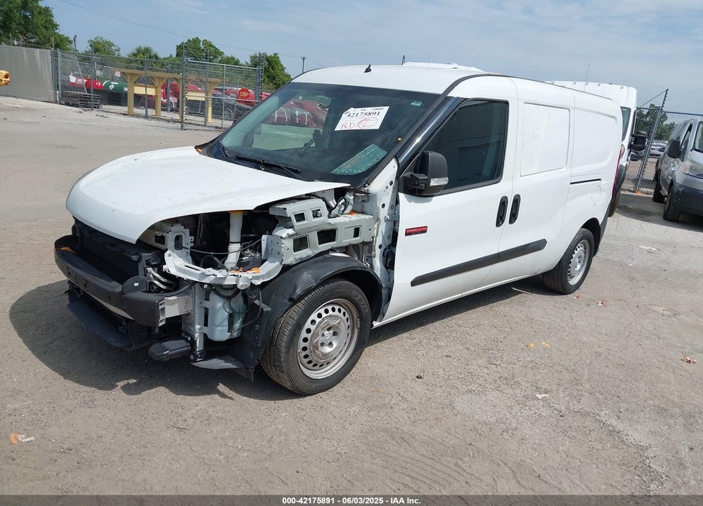2017 RAM PROMASTER CITY VIN: ZFBERFAB4H6E68519