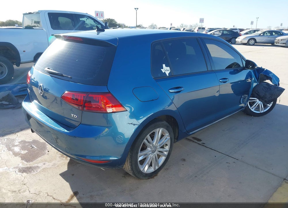 2015 VOLKSWAGEN GOLF VIN: 3VW2A7AU4FM035790