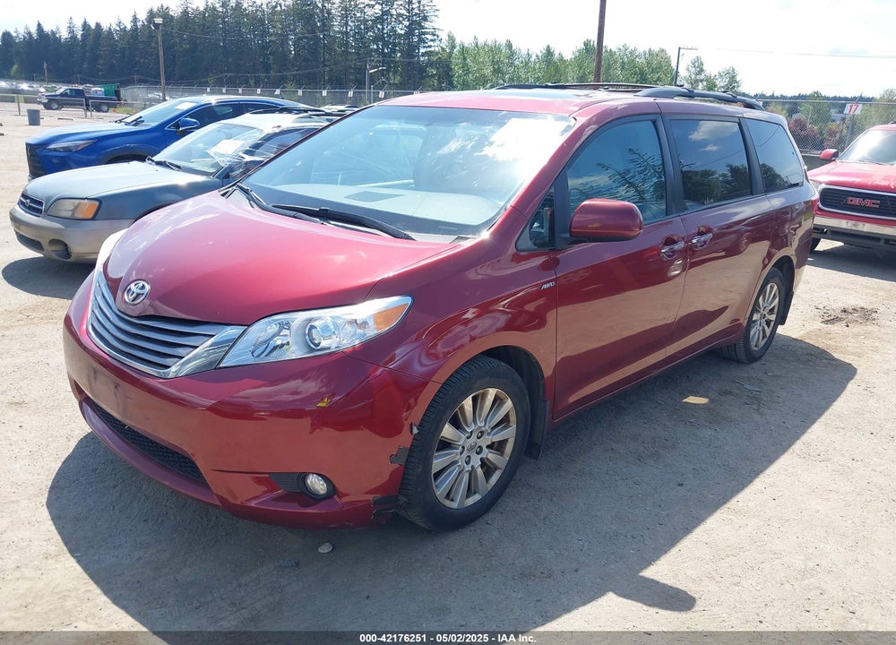 2017 TOYOTA SIENNA XLE 7 PASSENGER VIN: 5TDDZ3DC8HS174064