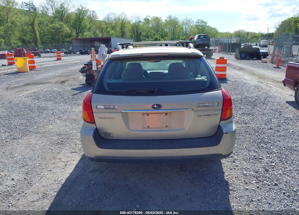 2005 SUBARU OUTBACK 2.5I VIN: 4S4BP61C257382851