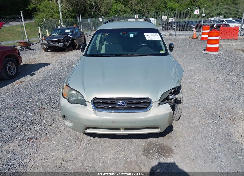2005 SUBARU OUTBACK 2.5I VIN: 4S4BP61C257382851