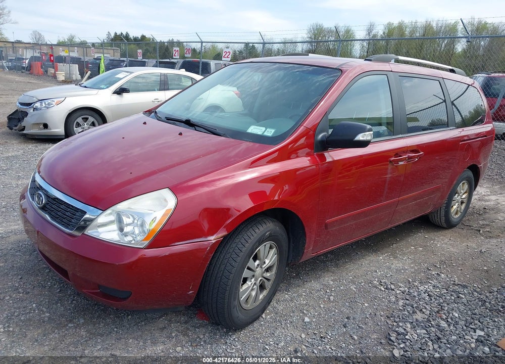 2012 KIA SEDONA LX VIN: KNDMG4C71C6493153