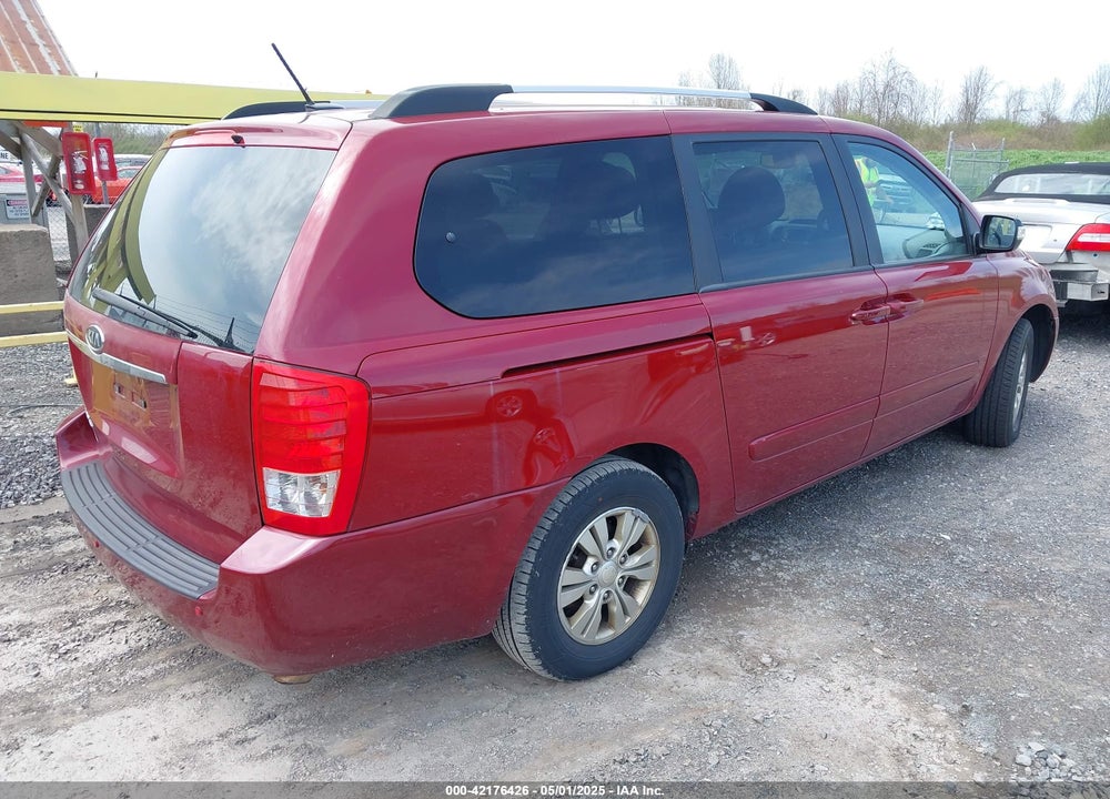 2012 KIA SEDONA LX VIN: KNDMG4C71C6493153
