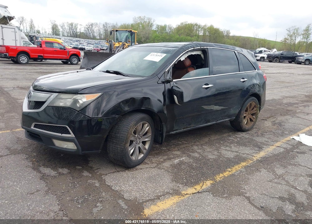 2012 ACURA MDX ADVANCE PACKAGE VIN: 2HNYD2H69CH535138