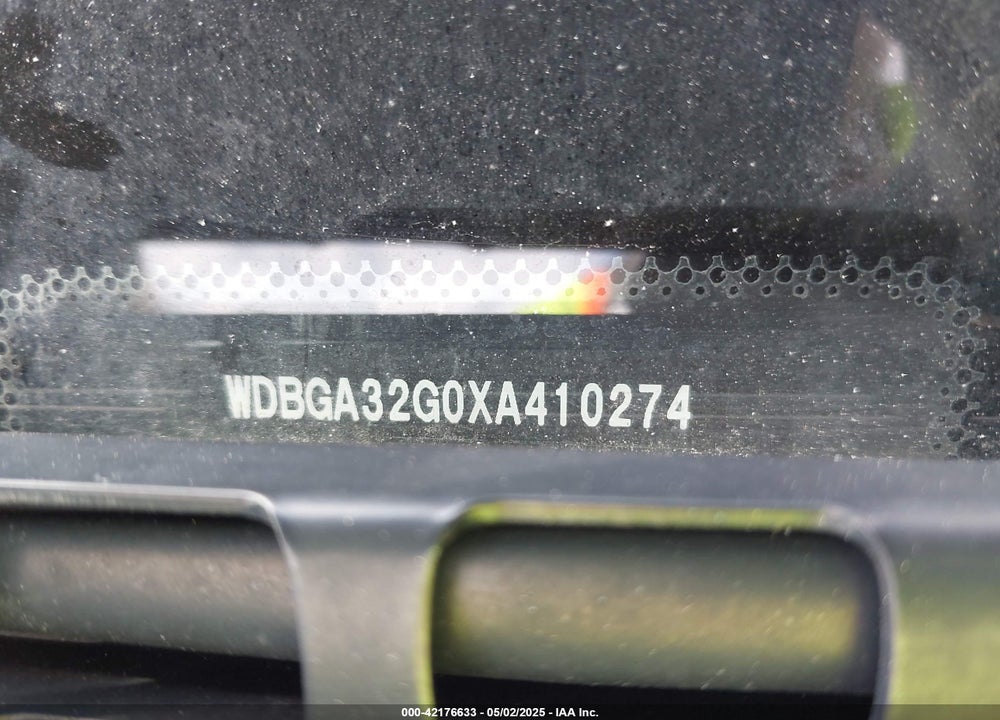 1999 MERCEDES-BENZ S 320 VIN: WDBGA32G0XA410274