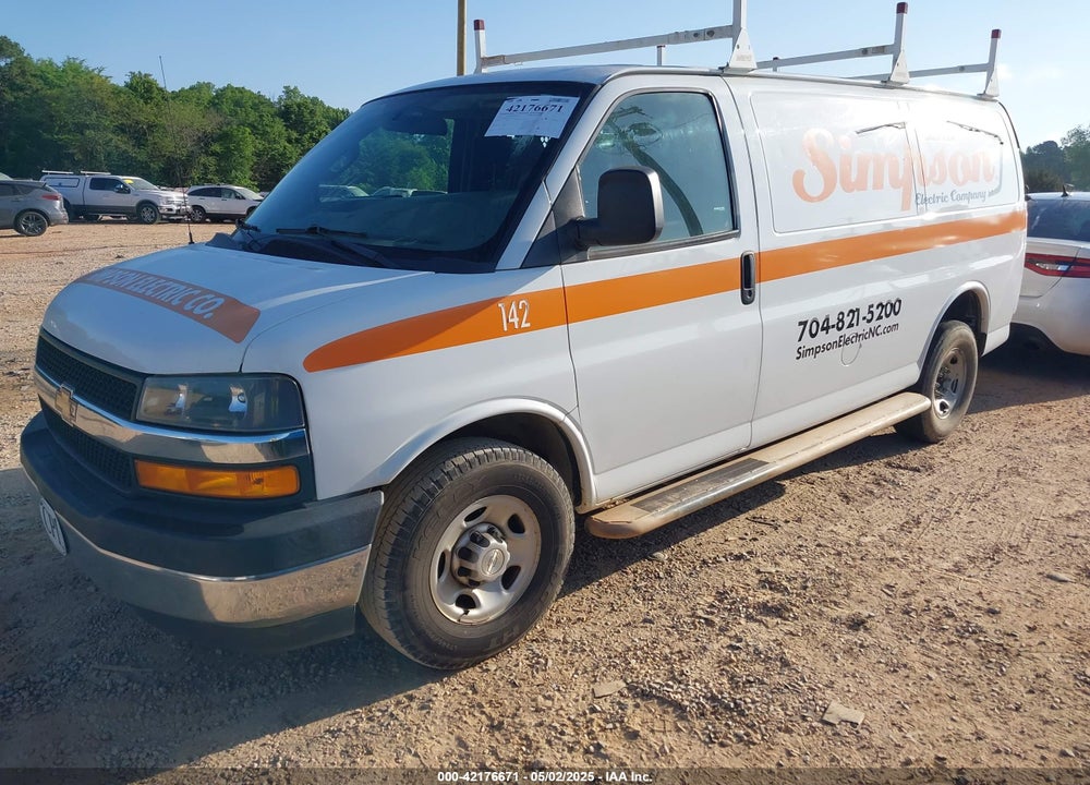 2018 CHEVROLET EXPRESS 2500 VIN: 1GCWGAFG7J1906173