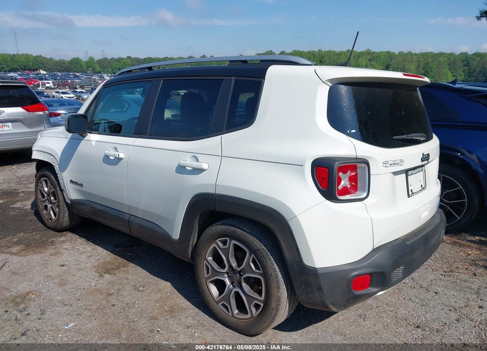 2018 JEEP RENEGADE LIMITED FWD VIN: ZACCJADB3JPG74022
