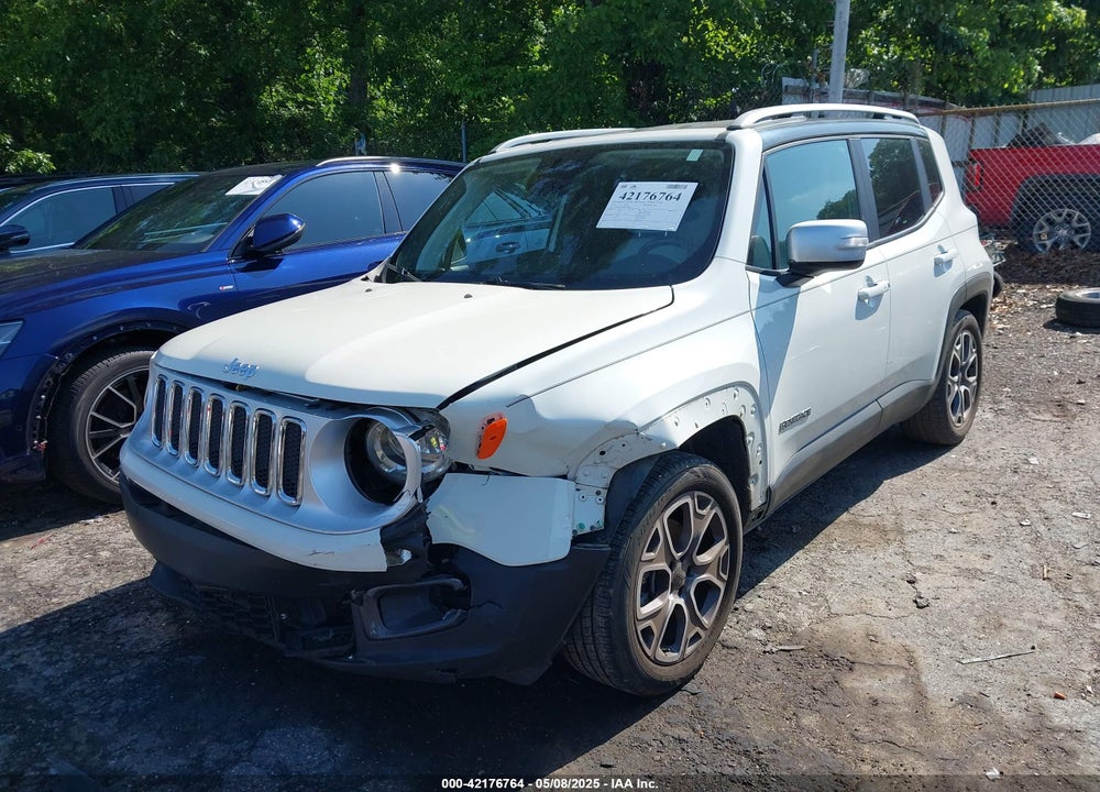 2018 JEEP RENEGADE LIMITED FWD VIN: ZACCJADB3JPG74022