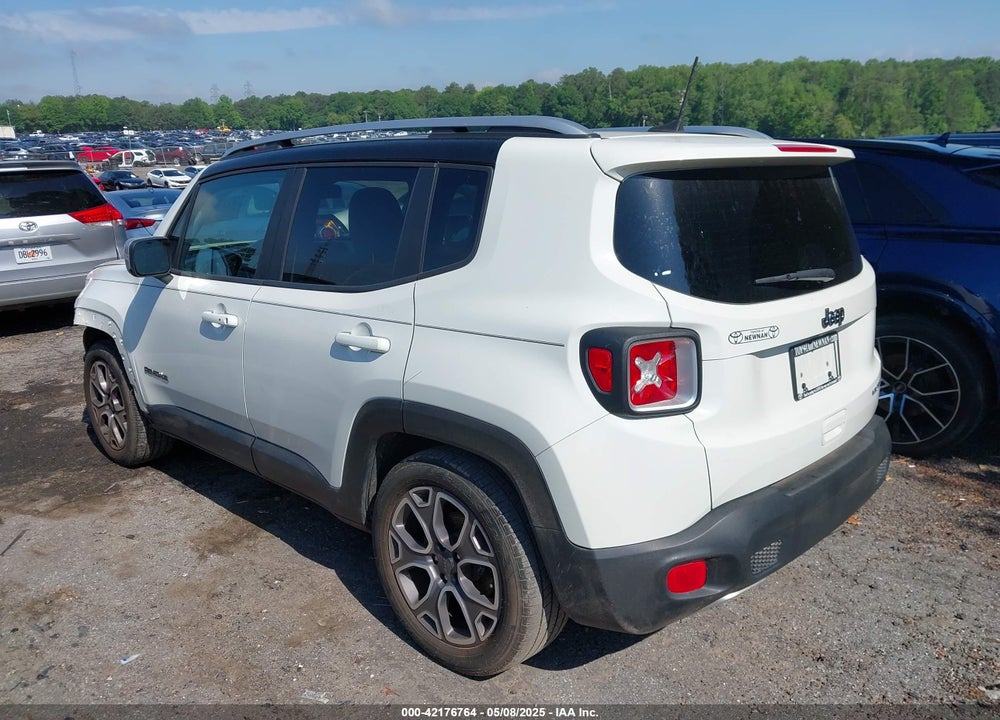 2018 JEEP RENEGADE LIMITED FWD VIN: ZACCJADB3JPG74022