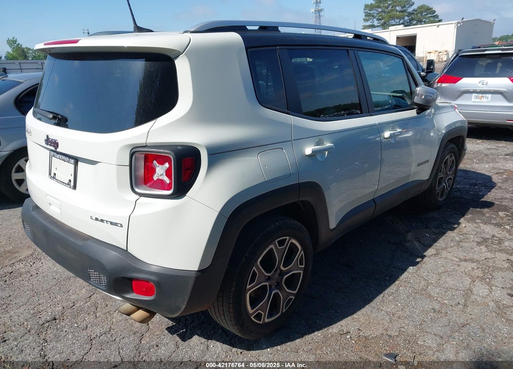2018 JEEP RENEGADE LIMITED FWD VIN: ZACCJADB3JPG74022
