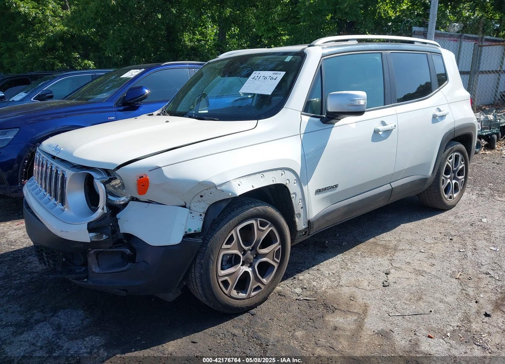2018 JEEP RENEGADE LIMITED FWD VIN: ZACCJADB3JPG74022