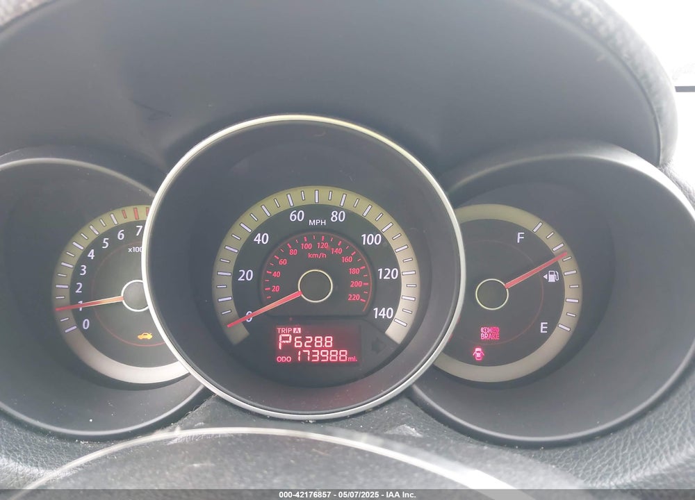 2012 KIA FORTE EX VIN: KNAFU4A27C5594208