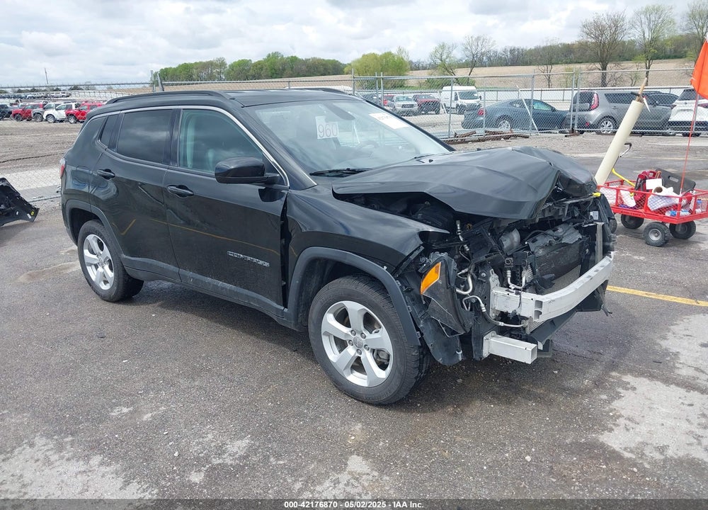 2021 JEEP COMPASS LATITUDE 4X4 VIN: 3C4NJDBB6MT564236