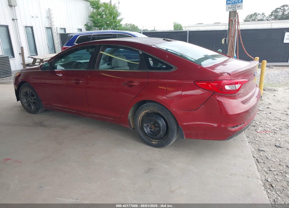 2015 HYUNDAI SONATA SE VIN: 5NPE24AF5FH239758
