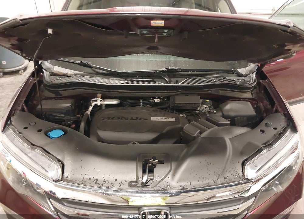 2017 HONDA PILOT EX VIN: 5FNYF6H36HB037537