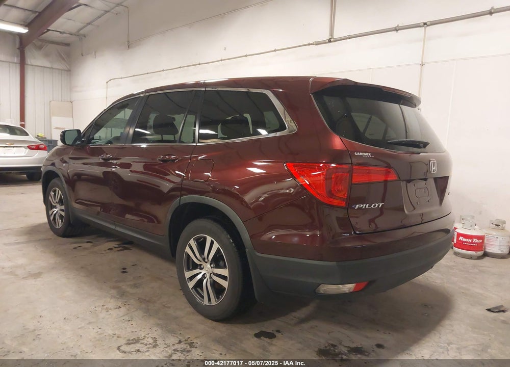 2017 HONDA PILOT EX VIN: 5FNYF6H36HB037537