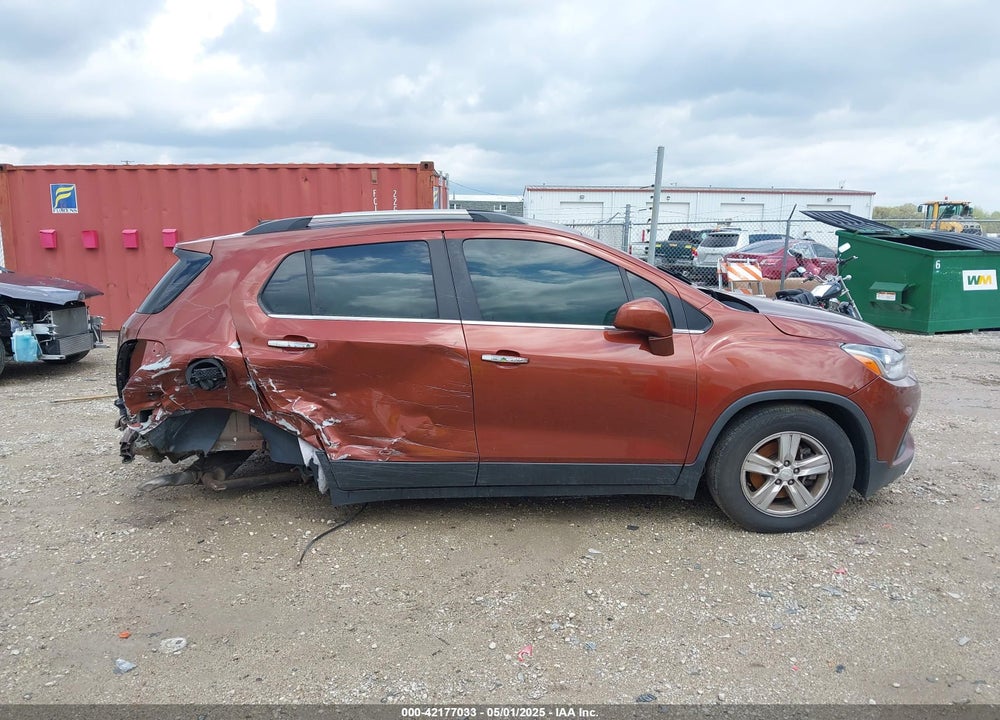 2019 CHEVROLET TRAX LT VIN: 3GNCJLSB6KL238085