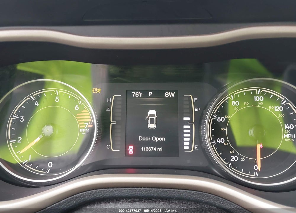 2017 JEEP CHEROKEE ALTITUDE FWD VIN: 1C4PJLAB4HW619593