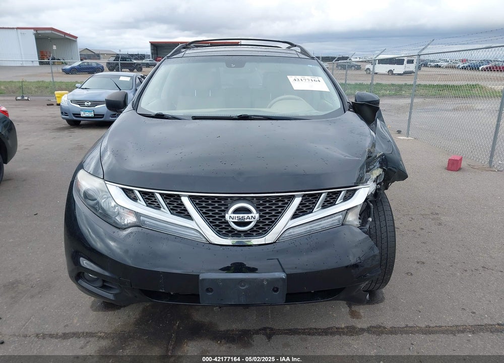 2013 NISSAN MURANO SL VIN: JN8AZ1MW2DW317445