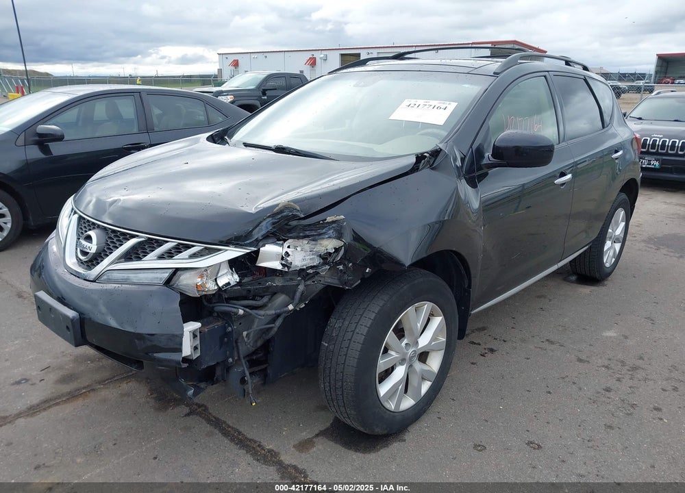2013 NISSAN MURANO SL VIN: JN8AZ1MW2DW317445