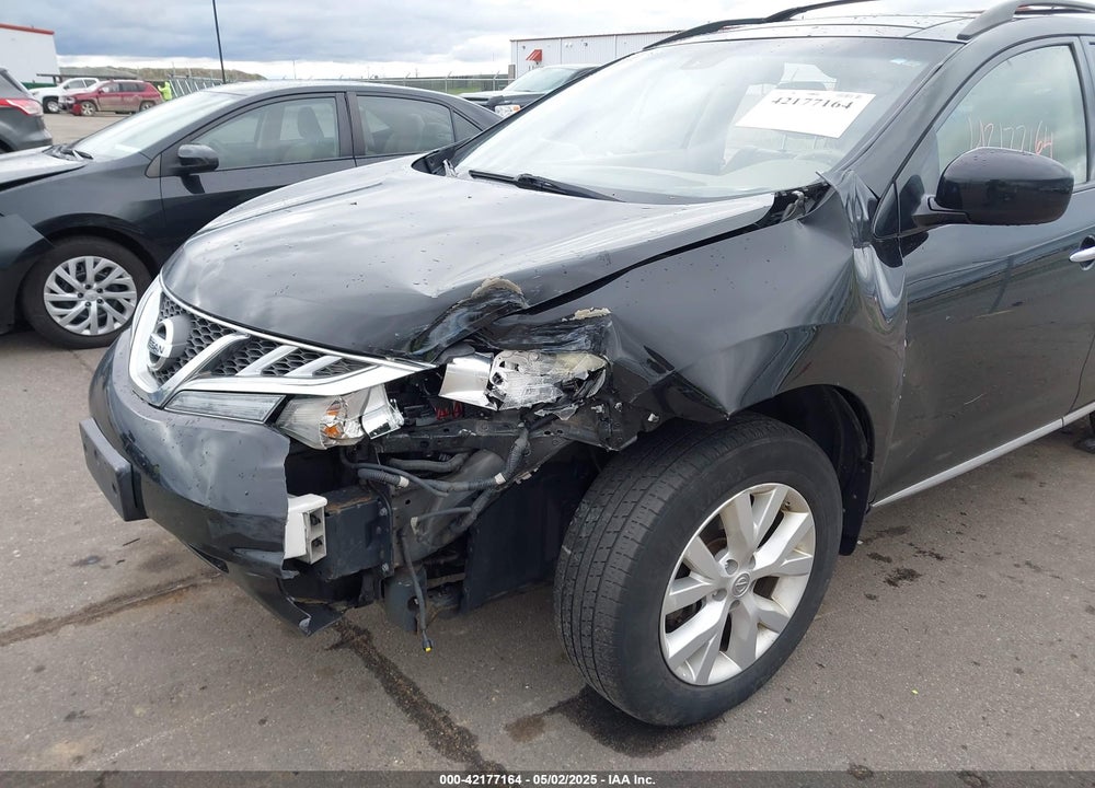 2013 NISSAN MURANO SL VIN: JN8AZ1MW2DW317445