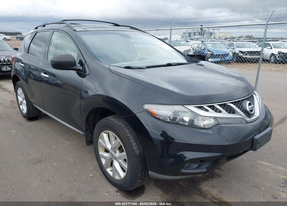 2013 NISSAN MURANO SL VIN: JN8AZ1MW2DW317445