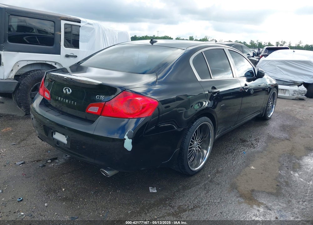 2007 INFINITI G35 JOURNEY VIN: JNKBV61E57M724839