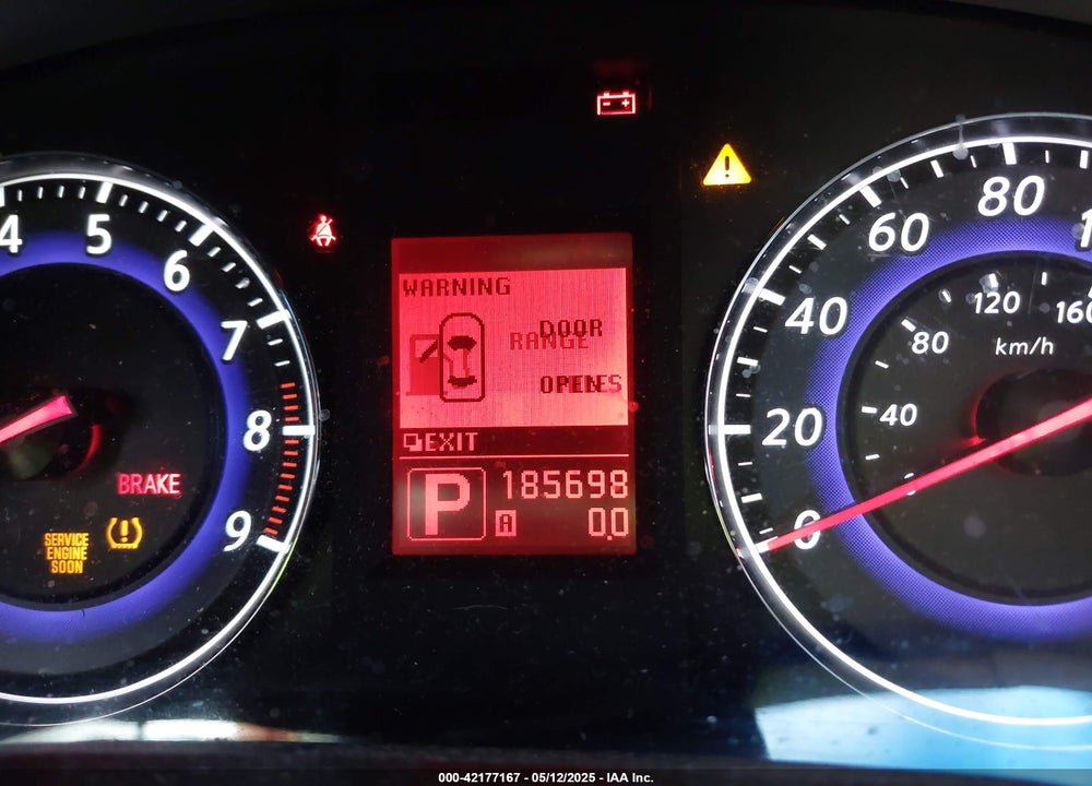 2007 INFINITI G35 JOURNEY VIN: JNKBV61E57M724839