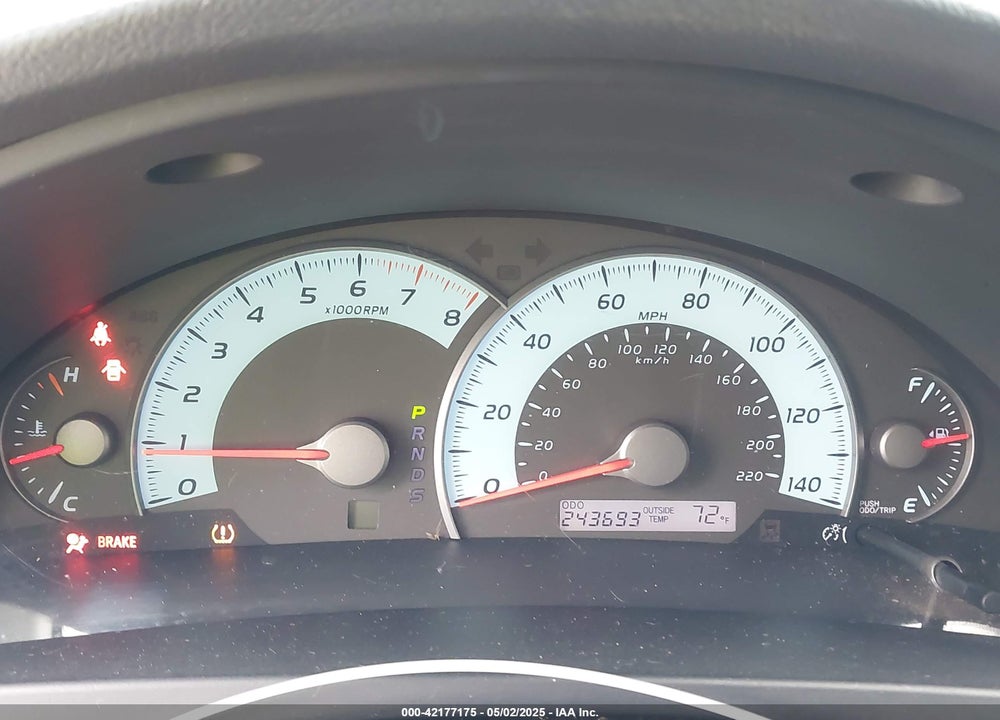 2011 TOYOTA CAMRY VIN: 4T1BF3EK5BU624127