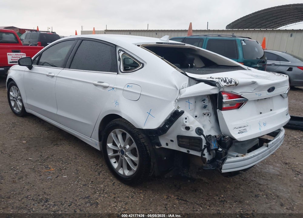 2019 FORD FUSION SE VIN: 3FA6P0HD7KR103180