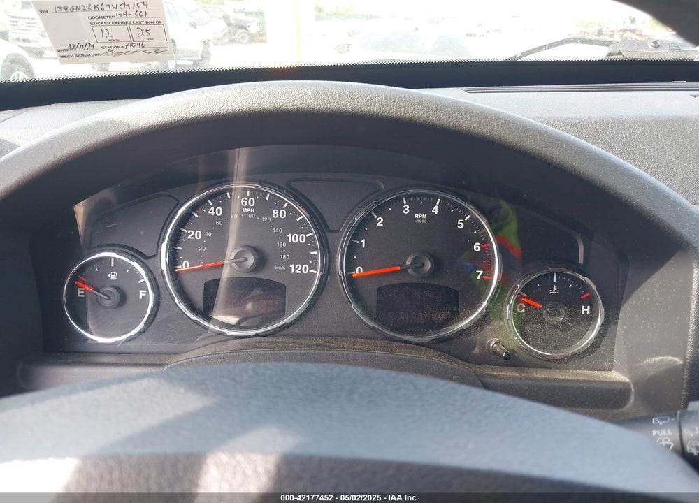 2009 JEEP LIBERTY VIN: 1J8GN28K69W519154