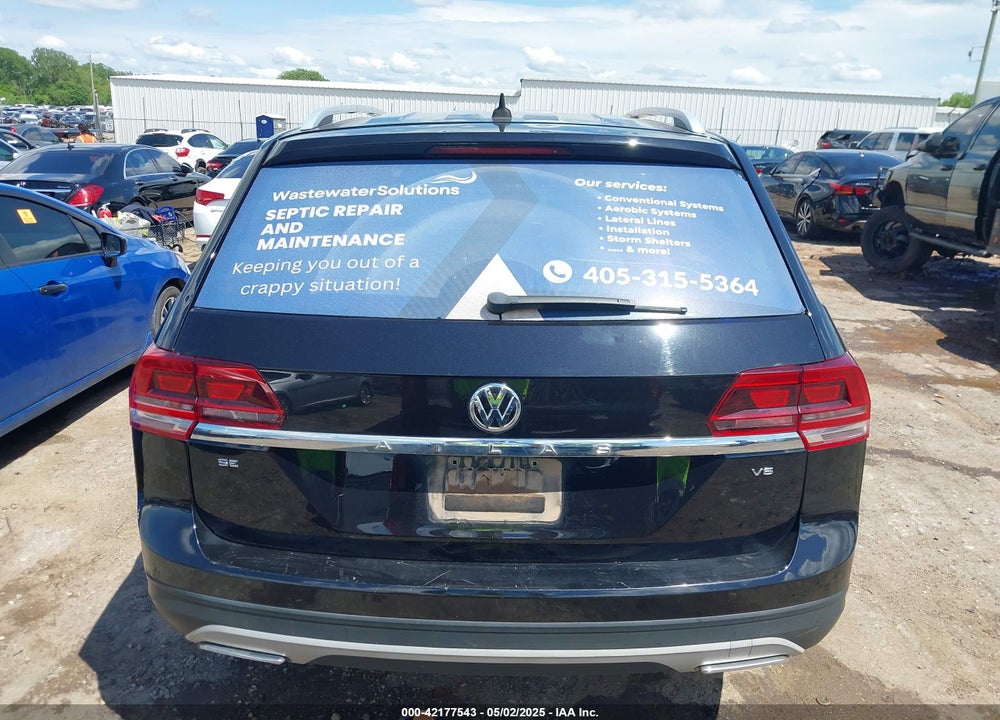 2019 VOLKSWAGEN ATLAS VIN: 1V2WR2CA2KC612202