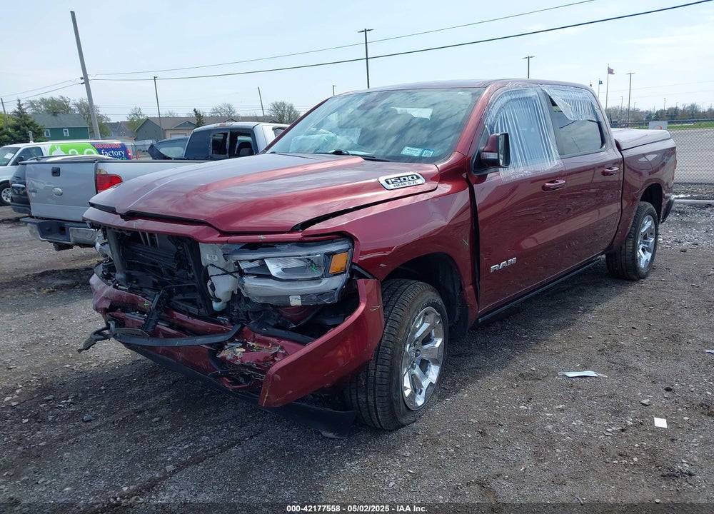 2019 RAM 1500 VIN: 1C6SRFFTXKN726125