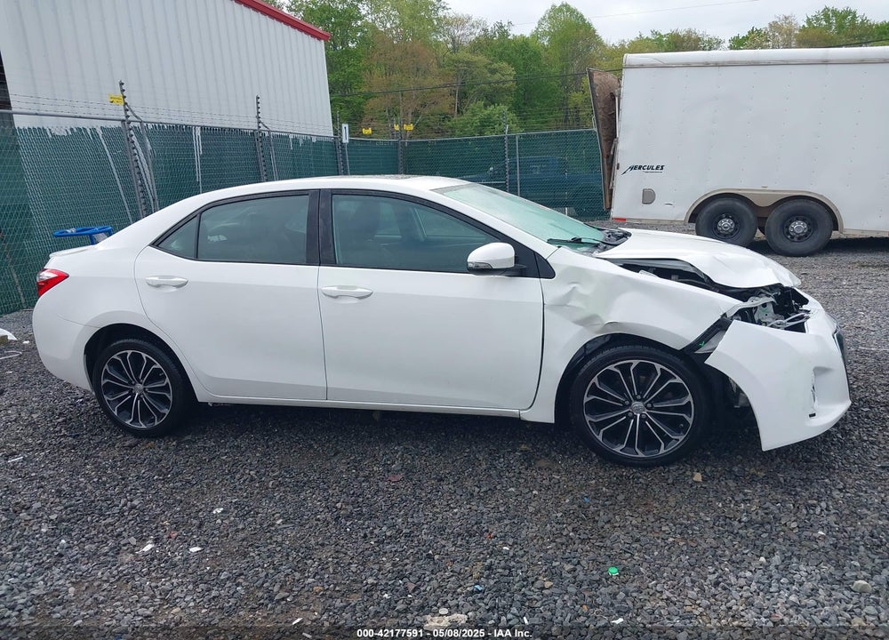 2016 TOYOTA COROLLA VIN: 2T1BURHE8GC537054