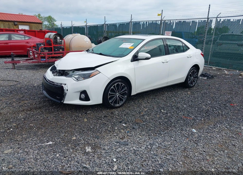 2016 TOYOTA COROLLA VIN: 2T1BURHE8GC537054