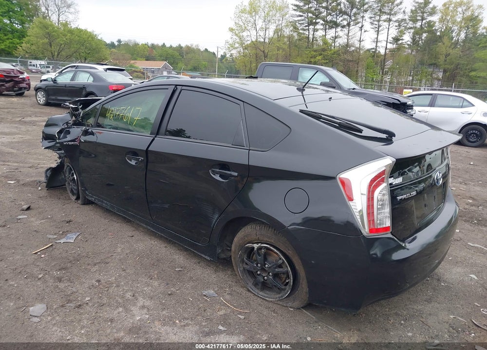 2013 TOYOTA PRIUS VIN: JTDKN3DU0D5587382