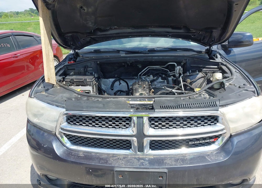 2013 DODGE DURANGO VIN: 1C4RDHAG0DC592848