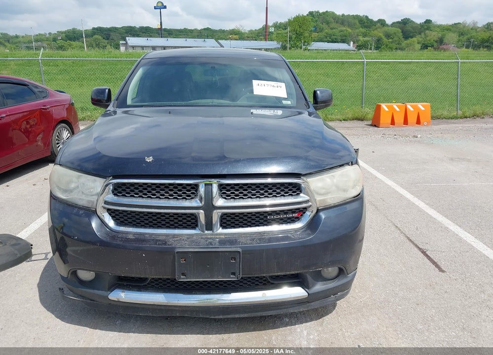 2013 DODGE DURANGO VIN: 1C4RDHAG0DC592848