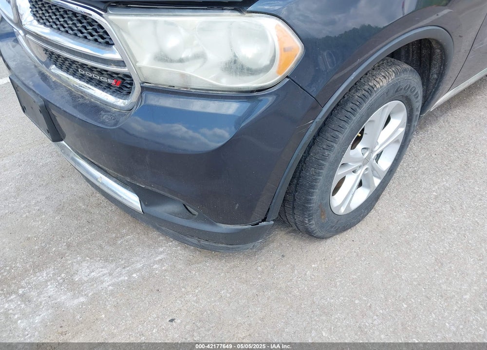 2013 DODGE DURANGO VIN: 1C4RDHAG0DC592848