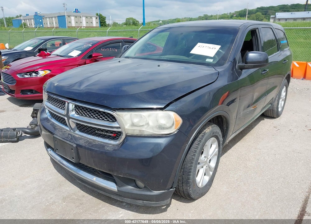 2013 DODGE DURANGO VIN: 1C4RDHAG0DC592848