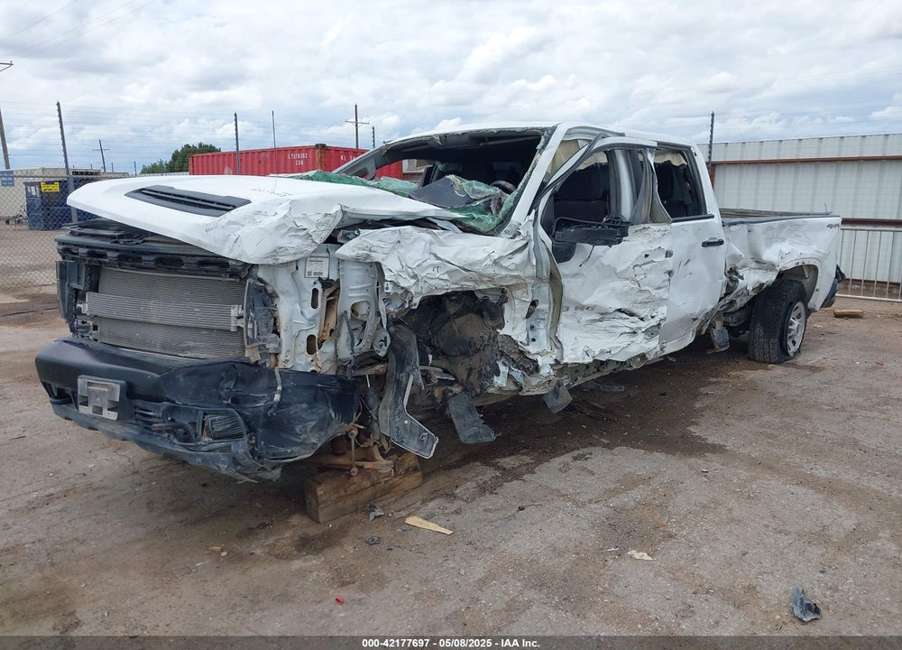 2022 CHEVROLET SILVERADO 2500HD 4WD LONG BED WT VIN: 1GC4YLEY6NF334578