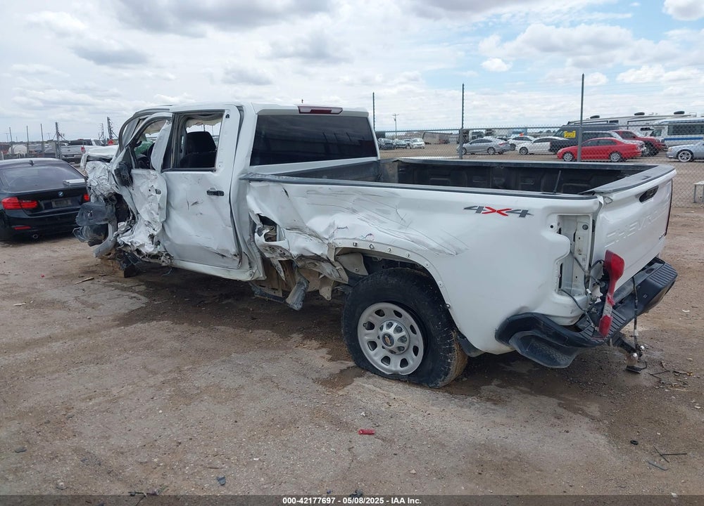 2022 CHEVROLET SILVERADO 2500HD 4WD LONG BED WT VIN: 1GC4YLEY6NF334578