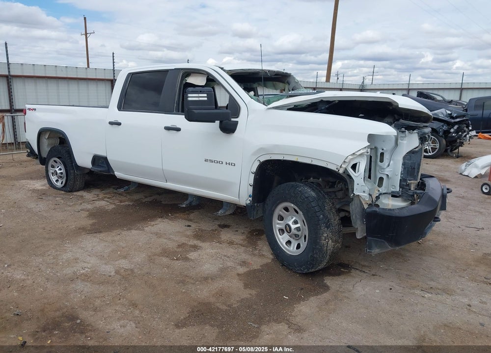 2022 CHEVROLET SILVERADO 2500HD 4WD LONG BED WT VIN: 1GC4YLEY6NF334578