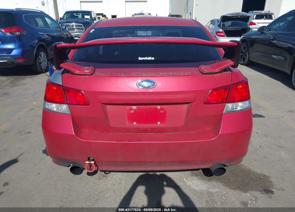 2010 SUBARU LEGACY 2.5GT PREMIUM VIN: 4S3BMFH64A1222612
