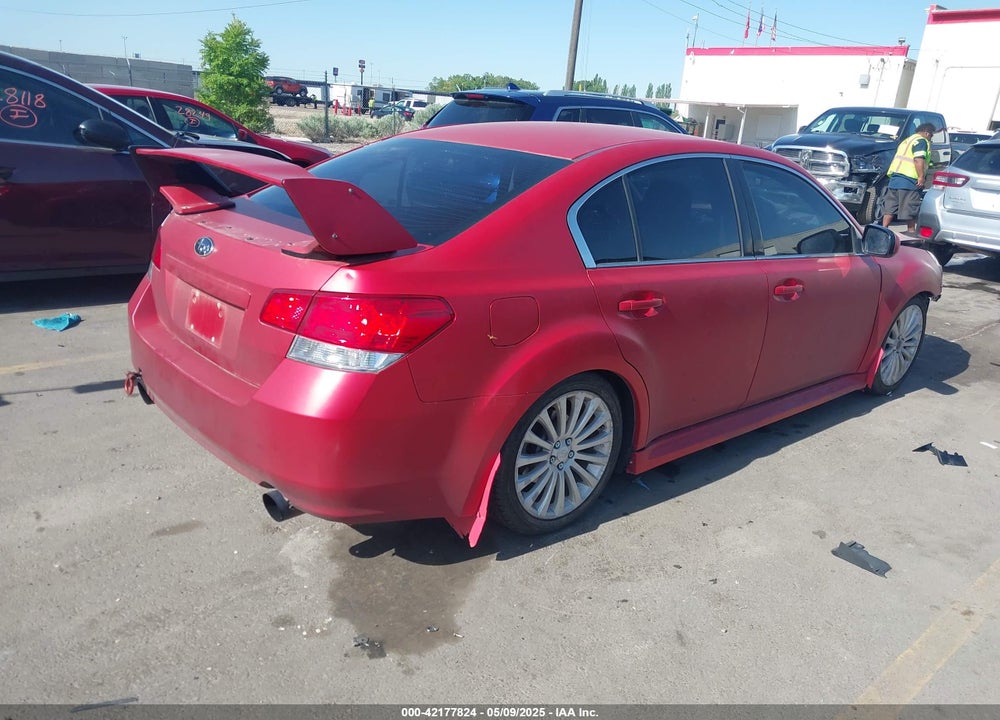 2010 SUBARU LEGACY 2.5GT PREMIUM VIN: 4S3BMFH64A1222612