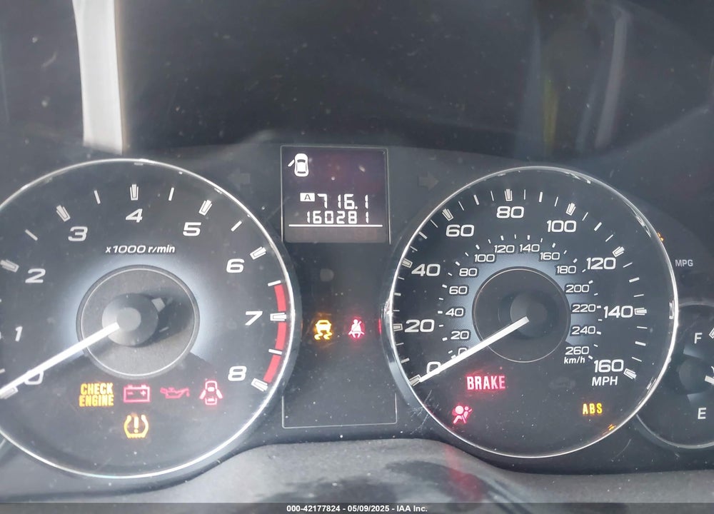 2010 SUBARU LEGACY 2.5GT PREMIUM VIN: 4S3BMFH64A1222612