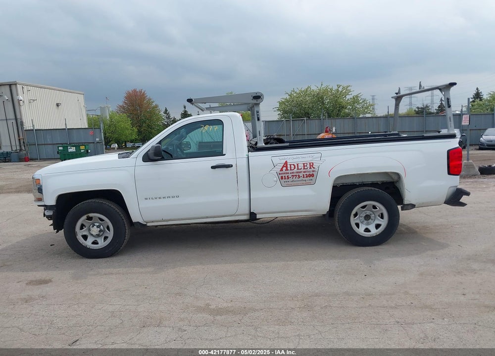 2017 CHEVROLET SILVERADO 1500 WT VIN: 1GCNCNEH2HZ406541
