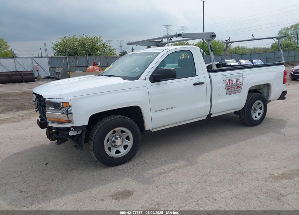 2017 CHEVROLET SILVERADO 1500 WT VIN: 1GCNCNEH2HZ406541