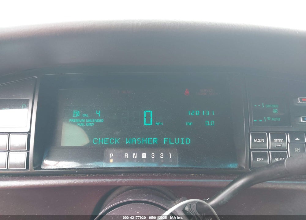 1994 CADILLAC DEVILLE VIN: 1G6KD52BXRU244174