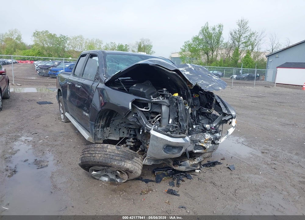 2020 RAM 1500 BIG HORN 4X4 6'4 BOX VIN: 1C6SRFBT3LN414588